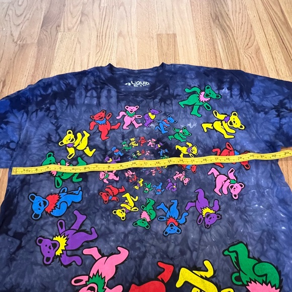Liquid Blue Grateful Dead Dancing Bear Spiral tee size XL - Picture 2 of 3